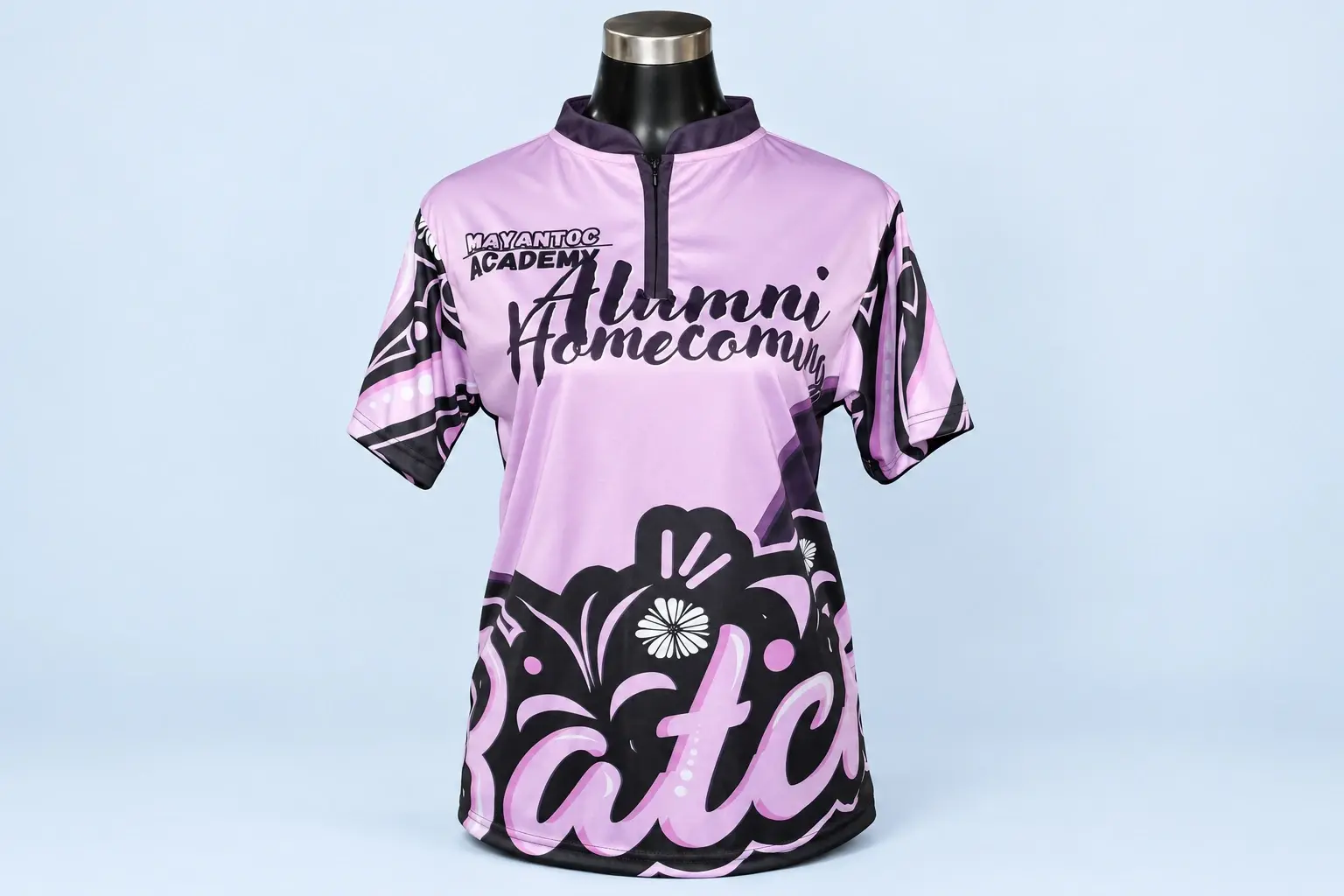 Cloud Blue studio presentation of Lilac Reunion Shirt.