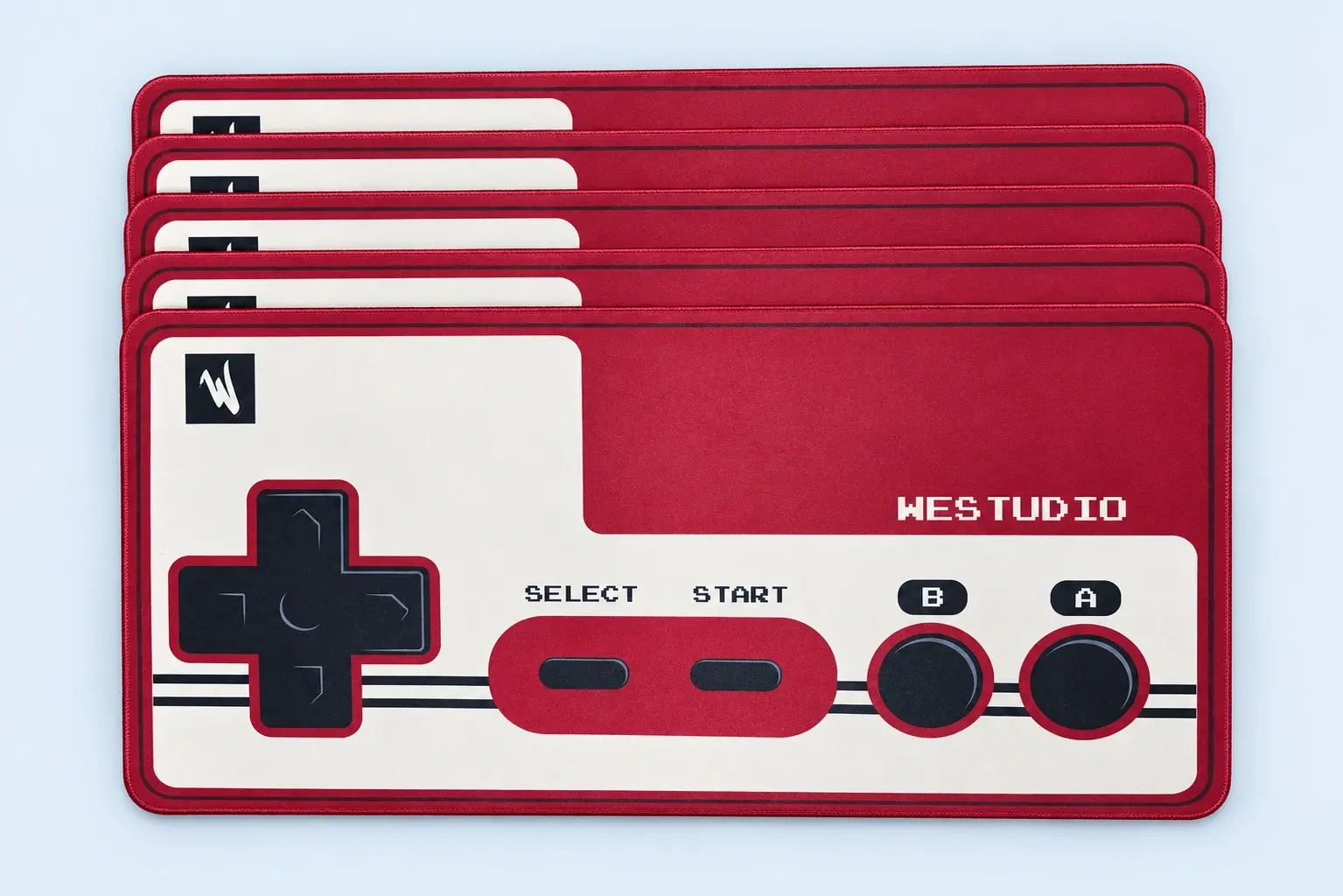 Cloud Blue studio presentation of Retro Game Controller Mats.