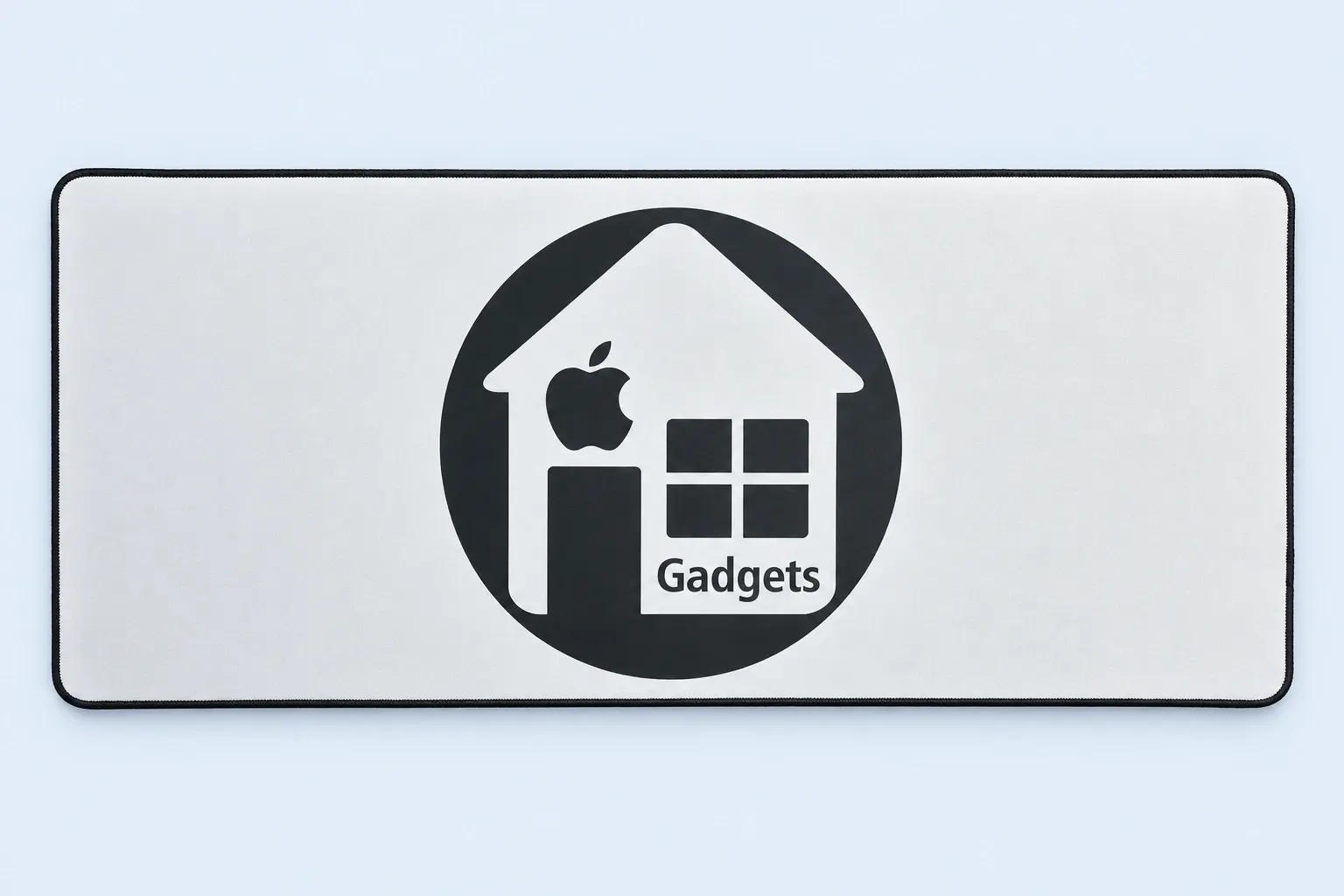 Cloud Blue studio presentation of Gadgets Logo Deskmat.